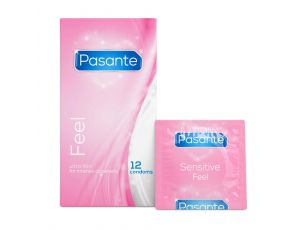 Pasante Sensitive/Feel Condoms 12 pcs