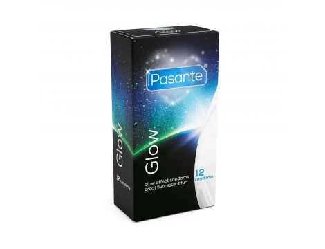 Prezerwatywy świecące w ciemności Pasante Glow 12 szt