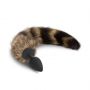 Korek analny silikonowy z ogonem Crushious 36 cm - 2