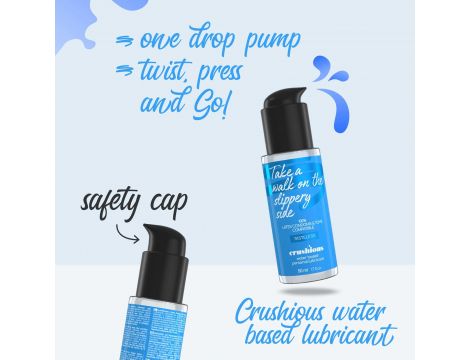 Hipoalergiczny lubrykant na bazie wody Crushious 50 ml - 7