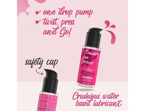 Lubrykant truskawkowy Crushious 50 ml - 6