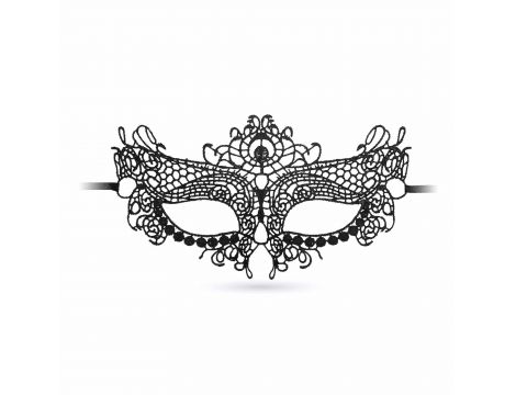 MYSTICA BLACK LACE MASK CRUSHIOUS - 4