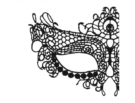 MYSTICA BLACK LACE MASK CRUSHIOUS