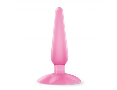 Korek analny Jolly Crushious piramidowy różowy 11 cm - 4