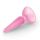 Korek analny Jolly Crushious piramidowy różowy 11 cm
