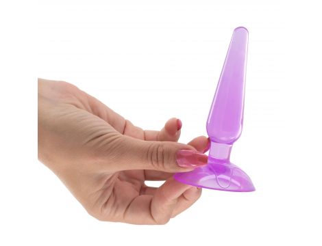 Korek analny piramidowy Jolly Crushious liliowy 11 cm - 2