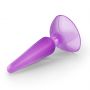 Korek analny piramidowy Jolly Crushious liliowy 11 cm - 2