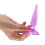 Korek analny piramidowy Jolly Crushious liliowy 11 cm - 3