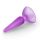 Korek analny piramidowy Jolly Crushious liliowy 11 cm