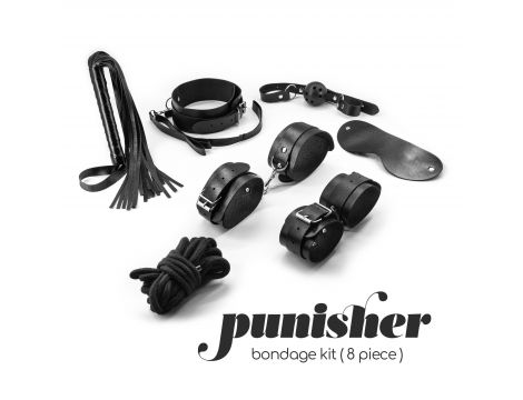 CRUSHIOUS PUNISHER 8 PIECE BONDAGE KIT - 2