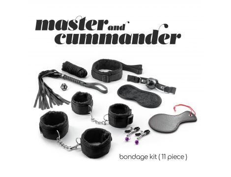Zestaw bondage Crushious Master & Cummander 11 elementów - 2