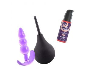 Zestaw analny Crushious Explorer z plugiem 11 cm