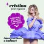 Lalka dmuchana erotyczna Cristina blond Crushious 155 cm - 7