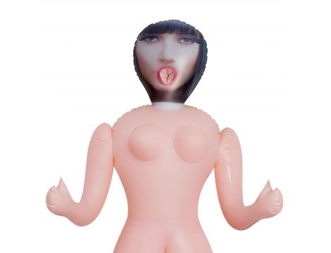 Lalka dmuchana Crushious Nicole pielęgniarka 155 cm z masturbatorem - 9