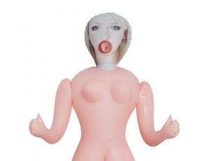 Lalka dmuchana erotyczna Crushious Eva blond 155 cm