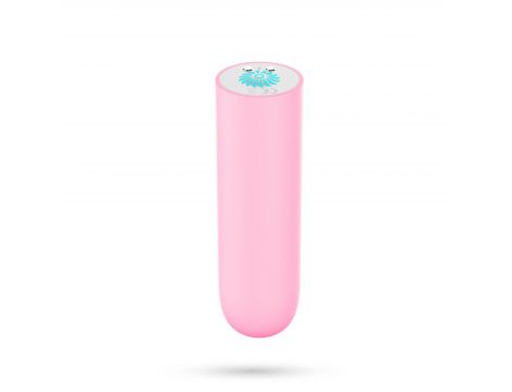 Mini wibrator Quackers Crushious różowy USB 8,6 cm - 7