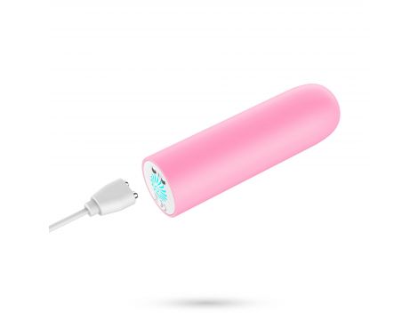 Mini wibrator Quackers Crushious różowy USB 8,6 cm - 8