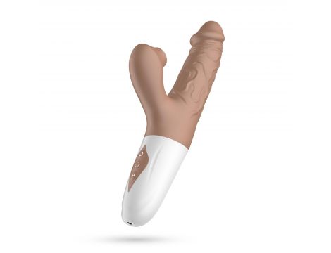 Wibrator realistyczny posuwisty Crushious El Matador 22,5 cm USB