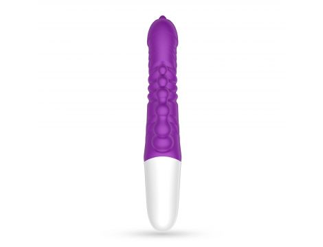 Wibrator punktu G Crushious Wrangler z posuwem i ssaniem USB 23 cm - 8