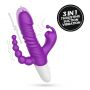 Wibrator punktu G Crushious Wrangler z posuwem i ssaniem USB 23 cm - 3