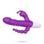Wibrator punktu G Crushious Wrangler z posuwem i ssaniem USB 23 cm - 11
