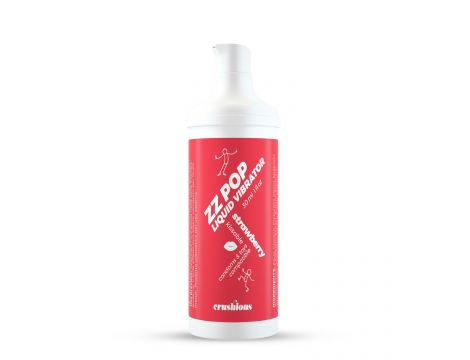 Płyn wibrujący Crushious ZZ Pop truskawkowy 30 ml