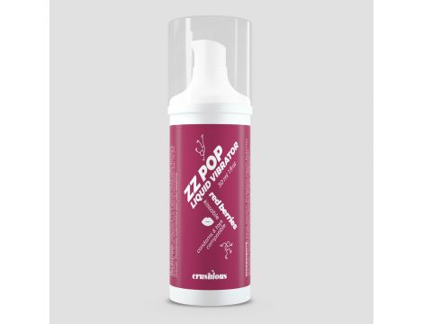 Crushious ZZ Pop Żel stymulujący czerwone jagody 30 ml - 2