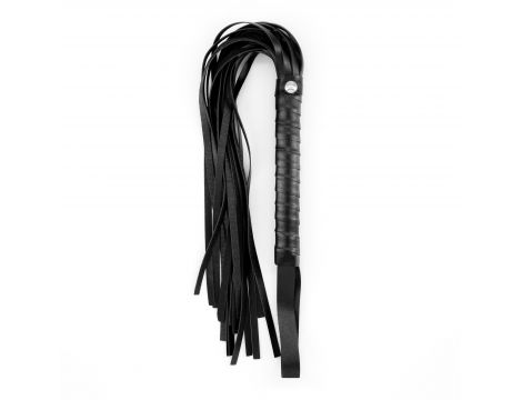 Pejcz dziewięcioogonowy Crushious Floggy czarny 58 cm - 4