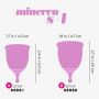 Kubeczek menstruacyjny Minerva Crushious S L z woreczkiem - 11