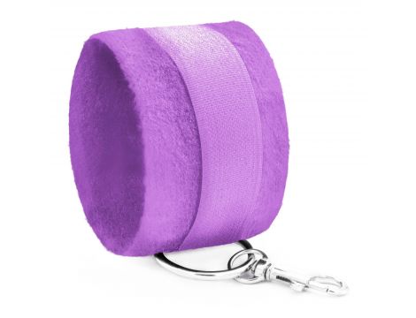 Kajdanki na rzep z łańcuchem Crushious fioletowe 40 cm - 5