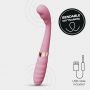 Wibrator punktu G Crushious Pixie dualny USB 20 cm - 11