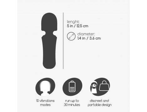 CRUSHIOUS WANDA MINI RECHARGEABLE WAND TERRACOTTA - 7