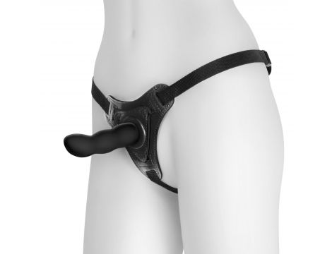Strap on silikonowy Crushious Snapper czarny 12,5 cm - 2