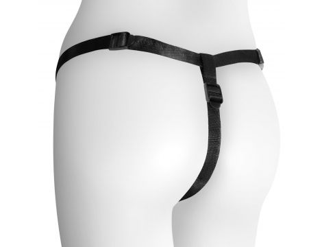 Strap on silikonowy Crushious Snapper czarny 12,5 cm - 5