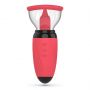 Stymulator z ssaniem i wibrującymi językami Crushious Scarlet USB - 4