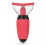 Stymulator z ssaniem i wibrującymi językami Crushious Scarlet USB - 6
