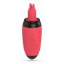 Stymulator z ssaniem i wibrującymi językami Crushious Scarlet USB - 5