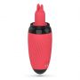 Stymulator z ssaniem i wibrującymi językami Crushious Scarlet USB - 9