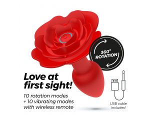 CRUSHIOUS GIULIETTA ROTATING ANAL PLUG WITH REMOTE