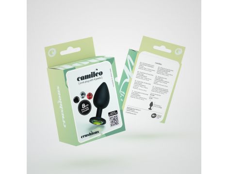 Crushious Camileo Zatyczka Analna Regular z 4 Wymiennymi Klejnotami - 9