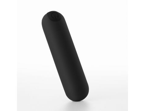 Mini wibrator iMoan Crushious czarny USB 7,6 cm - 7