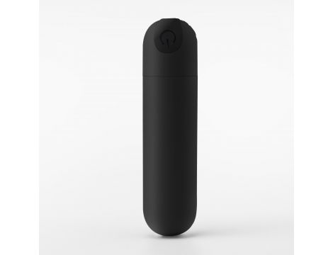 Mini wibrator iMoan Crushious czarny USB 7,6 cm - 2