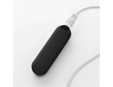 Mini wibrator iMoan Crushious czarny USB 7,6 cm - 4