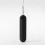 Mini wibrator iMoan Crushious czarny USB 7,6 cm - 4