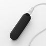 Mini wibrator iMoan Crushious czarny USB 7,6 cm - 5