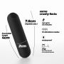 Mini wibrator iMoan Crushious czarny USB 7,6 cm - 7