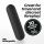Mini wibrator iMoan Crushious czarny USB 7,6 cm