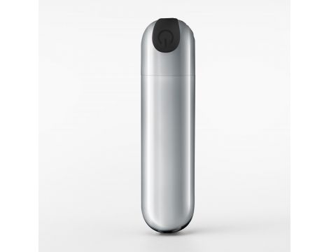 Wibrator mini Crushious iMoan srebrny USB 7,6 cm - 2