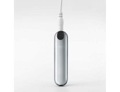 Wibrator mini Crushious iMoan srebrny USB 7,6 cm - 3
