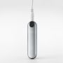 Wibrator mini Crushious iMoan srebrny USB 7,6 cm - 4